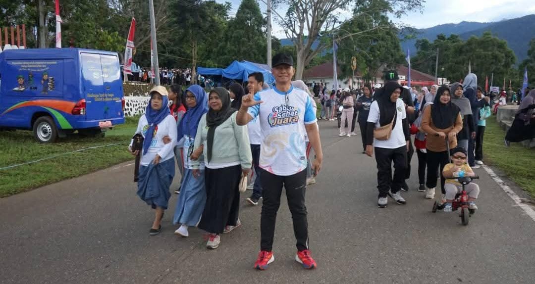 Kasatpol PP Indra Fawzy :Tegaskan Pengamanan pada Launching Sabtu Sehat Juara