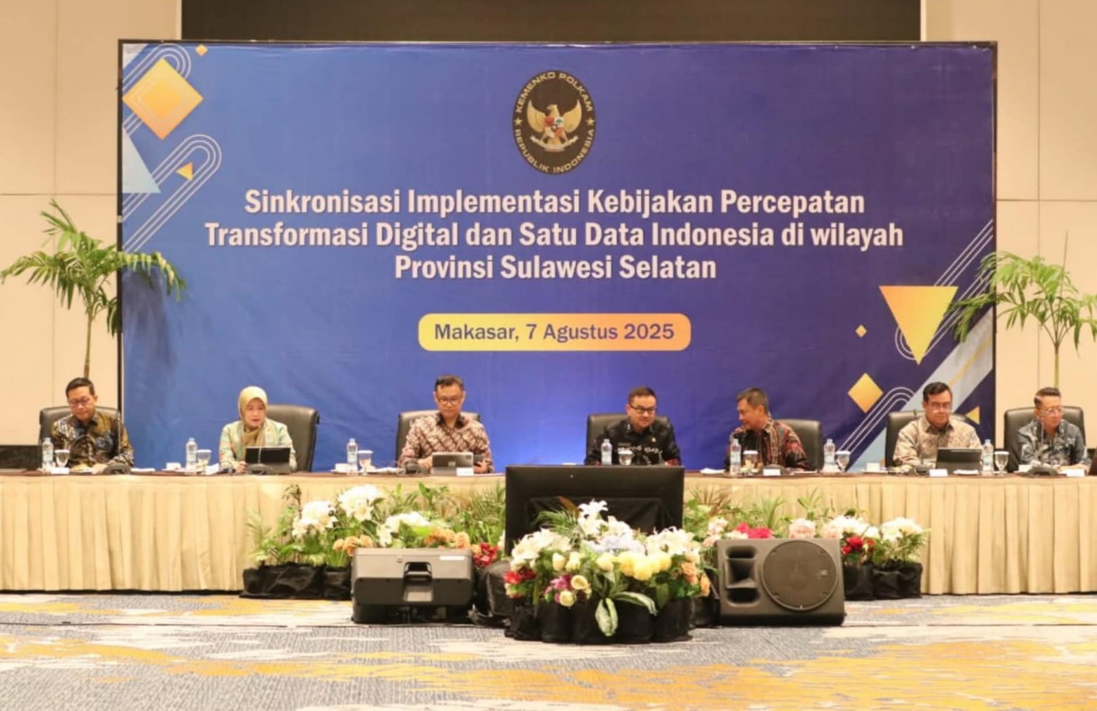 Pemkab Lutim Hadiri Rakor Sinkronisasi Transformasi Digital dan Satu Data Indonesia
