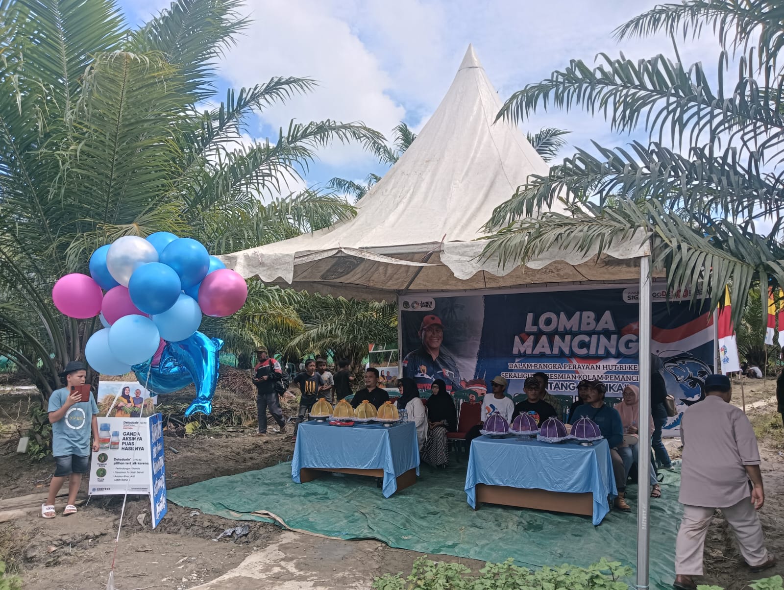 Anggota DPRD Luwu Timur Dapil Angkona-Kalaena Hadiri Lomba Mancing di Kolam Pemancingan BINTANG KARTIKA di Desa Solo