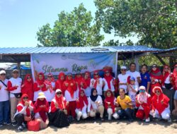 BPD KKLR KAB. Luwu Utara “SITAMMU RUPA” Di Pantai Biru Makassar