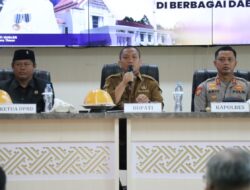 Bupati Irwan Pimpin Rapat Koordinasi Antisipasi Situasi Pasca Demonstrasi