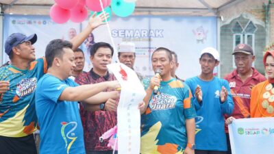 Wahidin Wahid Anggota DPRD Luwu Timur Sekaligus Ketua PSTI di Peringatan Hari Ulang Tahun ke-13 Desa Watangpanua