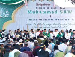 Di Hadapan Ribuan Masyarakat, Bupati Irwan Janjikan Perbaikan Permanen Asrama Ponpes