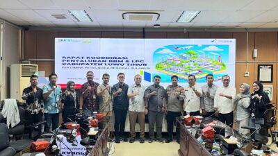 Anggota DPRD Luwu Timur Andi Surono Hadir Rapat Koordinasi Penyaluran BBM dan Gas LPG