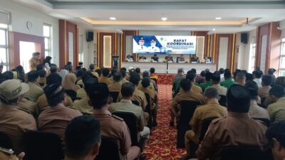RAPAT KOORDINASI PEMKAB LUWU TIMUR, KETUA DPRD PASTIKAN DAERAH AMAN DAN KONDUSIF