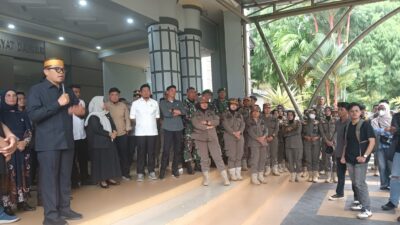 Anggota DPRD Luwu Timur Rusdi Layong Apresiasi Aliansi Unjuk Rasa di Depan Gedung DPRD