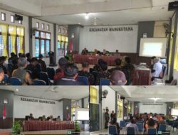 Danramil 1403-14/Mangkutana Hadiri Rapat Kordinasi di Gedung Kecamatan Mangkutana