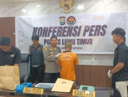Polres Luwu Timur Gelar Konferensi Pers: Perkembangan Penanganan Kasus Video Asusila Melibatkan Pelajar