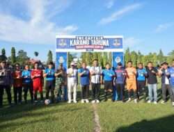Bupati Irwan Tambah Hadiah Puluhan Juta di Turnamen Karang Taruna Cup Burau