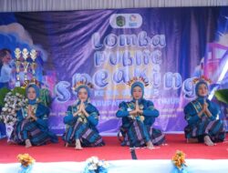 Pelajar OSIS SMP Lutim Tunjukkan Semangat Pada Lomba Public Speaking