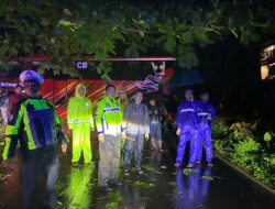 Akibat Rem Blong, Mobil Bus Alami Laka Tunggal di Wasuponda