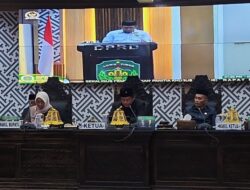 Wakil Bupati Luwu Timur Hadiri Penyerahan Ranperda Tahap III Tahun 2025 dan Pembentukan Pansus DPRD Luwu Timur