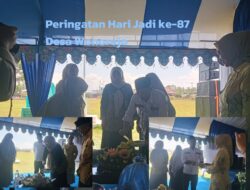 Semarak Hari Jadi dan Syukuran Desa Wonorejo ke-87