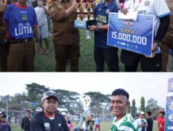 Semangat Sportivitas Warnai Final Karang Taruna Cup III Burau, Benteng Utama Raih Juara