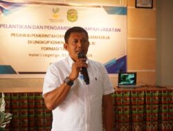 Mensos RI Lantik 41 PPPK TKSK, PKH, dan PRS Lutim Formasi 2024