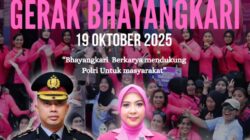 Polres Luwu Timur Ucapkan Selamat Hari Kesatuan Gerak Bhayangkari (HKGB) ke-73