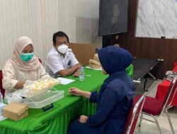 UPTD RSUD I Lagaligo Laksanakan Kegiatan Donor Darah Serentak Nasional dalam Rangka Peringatan Hari Jadi Humas Polri ke-74