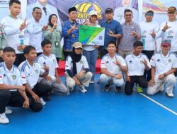 Anggota DPRD Luwu Timur Rusdi Layong Dampingi Bupati Irwan Bachri Syam pada Pelepasan Atlet Cabor Pertina