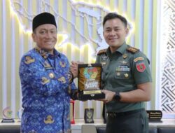 Bupati Terima Audiensi Dandim 1403/Palopo, Bahas TMMD hingga Turnamen Basket