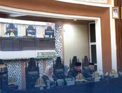 Wakil Ketua DPRD Luwu Timur, Jihadin Paruge Saksikan Penyerahan Keempat Ranperda