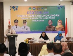 Dinkes Lutim Gelar Pertemuan Tenaga Sanitasi Lingkungan, Bahas Adaptasi Perubahan Iklim