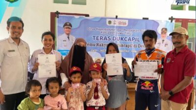 Disdukcapil Lutim Hadirkan Layanan TERAS DUKCAPIL di Desa Kawata, Wasuponda