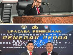 Dua Personel Satpol PP Luwu Timur Ikuti Diklat Pembentukan PPNS Penegak Perda di Megamendung
