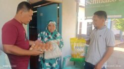 Gerakan Lutim Jumat Sedekah Kembali Salurkan Paket Sembako di Malili