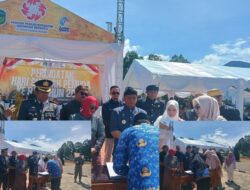 Bupati dan Wakil Bupati Luwu Timur Hadiri Upacara Peringatan Hari Sumpah Pemuda ke-97 Tahun 2025 di Lapangan Pendidikan Desa Puncak Indah