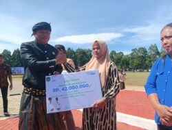 Ketua DPRD Luwu Timur Hadiri Upacara Sumpah Pemuda dan Serahkan Santunan Kematian