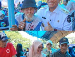 Momen Penyerahan Kartu Lansia di Nuha, Warga Sampaikan Terima Kasih