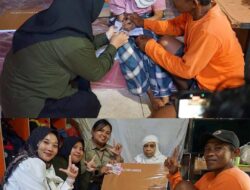 Sebrangi Danau Matano, Pemkab Lutim Antar Kartu Lansia ke Warga Sakit