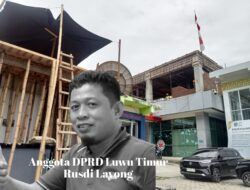Anggota DPRD Luwu Timur, Rusdi Layong, Harap Renovasi RSUD I Lagaligo Lancar Tanpa Kendala