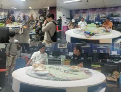 Peserta Pelatihan Jurnalis Media Partner Pemkab Luwu Timur Kunjungi Kantor Harian Berita Kota Makassar