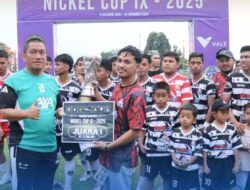 Bupati Luwu Timur Tutup Nickel Cup IX 2025, Budiro FC Pertahankan Gelar Juara