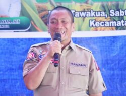 Hadiri Pesta Panen, Bupati Irwan Pastikan Pengairan Permanen Bagi Desa Tawakua