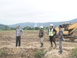 Pemkab Lutim dan Kodim 1403 Palopo Tinjau Progres Cetak Sawah di Towuti