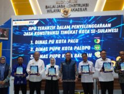 Lutim Raih Penghargaan Penyelenggaraan Jasa Konstruksi dari Dirjen Bina Konstruksi Kemen PU