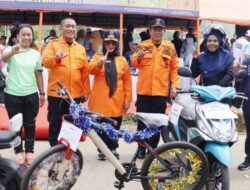 HUT Korpri ke-54, Jalan Sehat Lutim Meriah dengan Doorprize Menarik