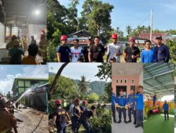 Dalam Sehari, Lima Kejadian Di Dua Kecamatan, Damkar Lutim Bergerak Cepat