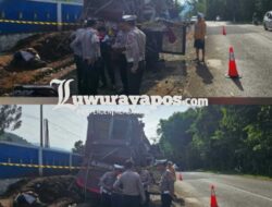 Kecelakaan Tunggal Bus Bintang Timur di Luwu Timur, Satu Kondektur Meninggal Dunia
