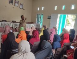 Kades Sindu Agung Kawal Langsung Penyaluran Bantuan Pangan Kemensos