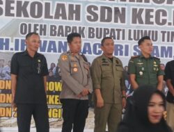 Wakil Ketua I DPRD Luwu Timur Hadiri Peresmian Gedung “Peasa Aroa” SDN Kecamatan Nuha
