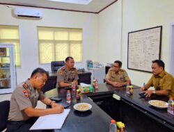 Kapolres Luwu Timur Koordinasi dengan BPBD Perkuat Kesiapsiagaan Hadapi Potensi Bencana