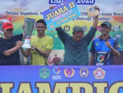 Wakil Ketua I DPRD Luwu Timur Jihadin Peruge Hadiri Penutupan Kalaena Bersatu Cup III 2025