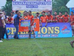 Anggota DPRD Lutim Dwi Heryanto Apresiasi Suksesnya Turnamen Kalaena Bersatu Cup III
