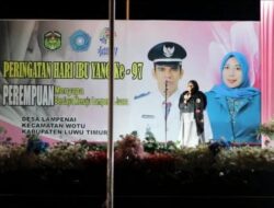 Nuansa Kebersamaan Warnai Peringatan Hari Ibu ke-97 di Desa Lampenai