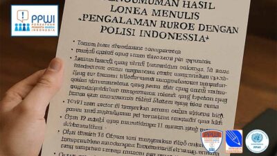 PPWI Umumkan Hasil Lomba Menulis “Pengalaman Buruk dengan Polisi Indonesia