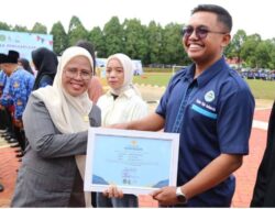 Wakil Ketua II DPRD Luwu Timur Apresiasi 34 Wajib Pajak Berprestasi pada HUT KORPRI ke-54