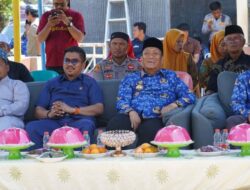 Masjid Nurul Hidayah Puncak Indah Dibangun Jadi lebih Megah, Bupati Irwan Letakkan Batu Pertama